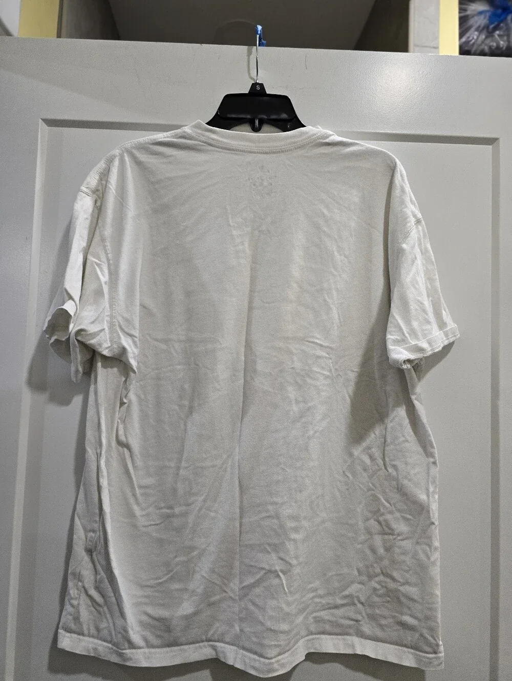 Nike, Suize L, White Short-Sleeve Tee with Colorful Turtle Graphic, 